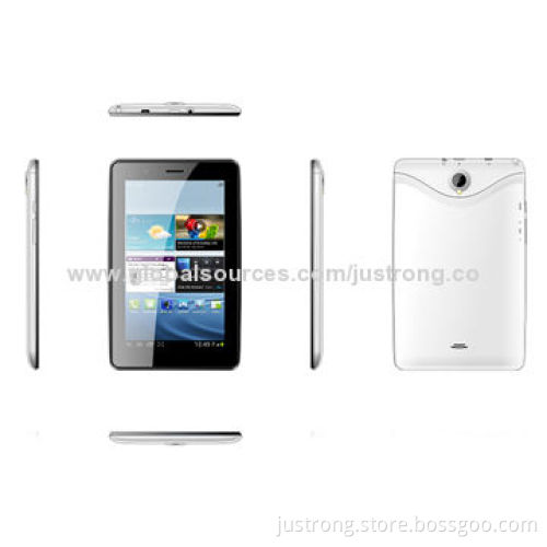 2/3G Tablet PCs with 7-inch HD MTK Resolution, Dual SIM Card, Built-in GPS/TV/BT/FM